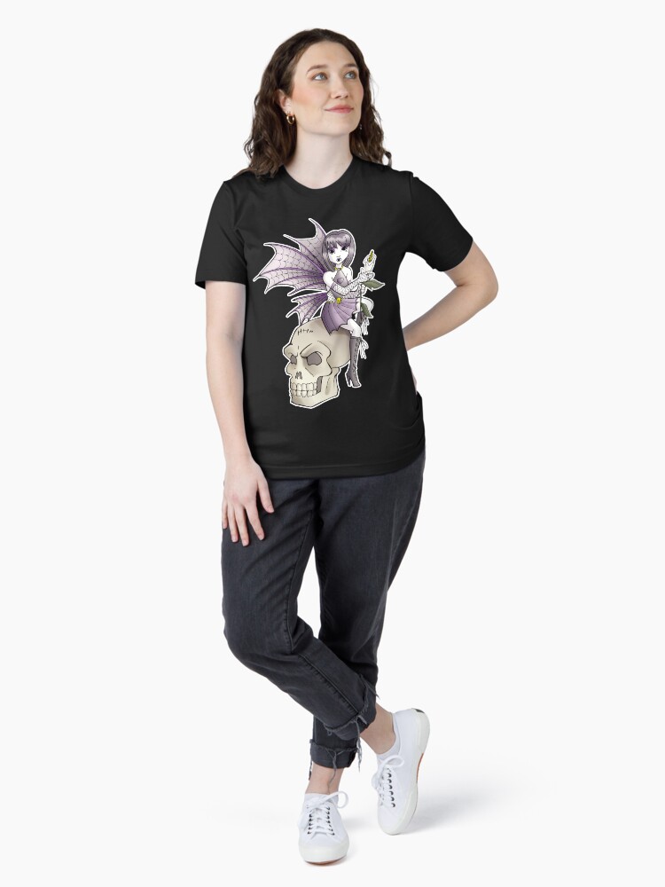 Thumbnail 4 of 7, Essential T-Shirt, Goth Fairy designed and sold by cybercat.