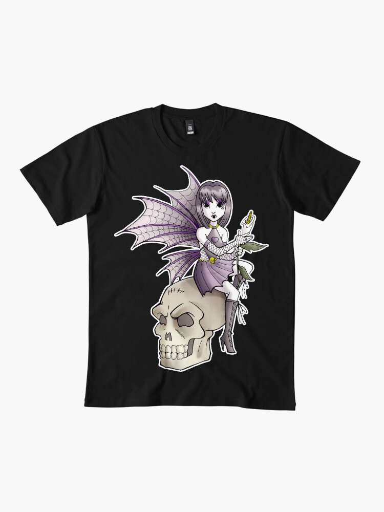 Thumbnail 2 of 4, Premium T-Shirt, Goth Fairy designed and sold by cybercat.