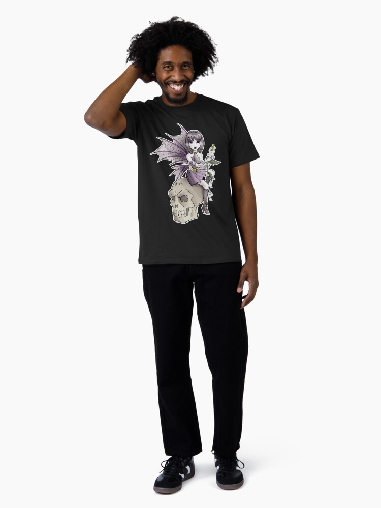 Thumbnail 3 of 4, Premium T-Shirt, Goth Fairy designed and sold by cybercat.