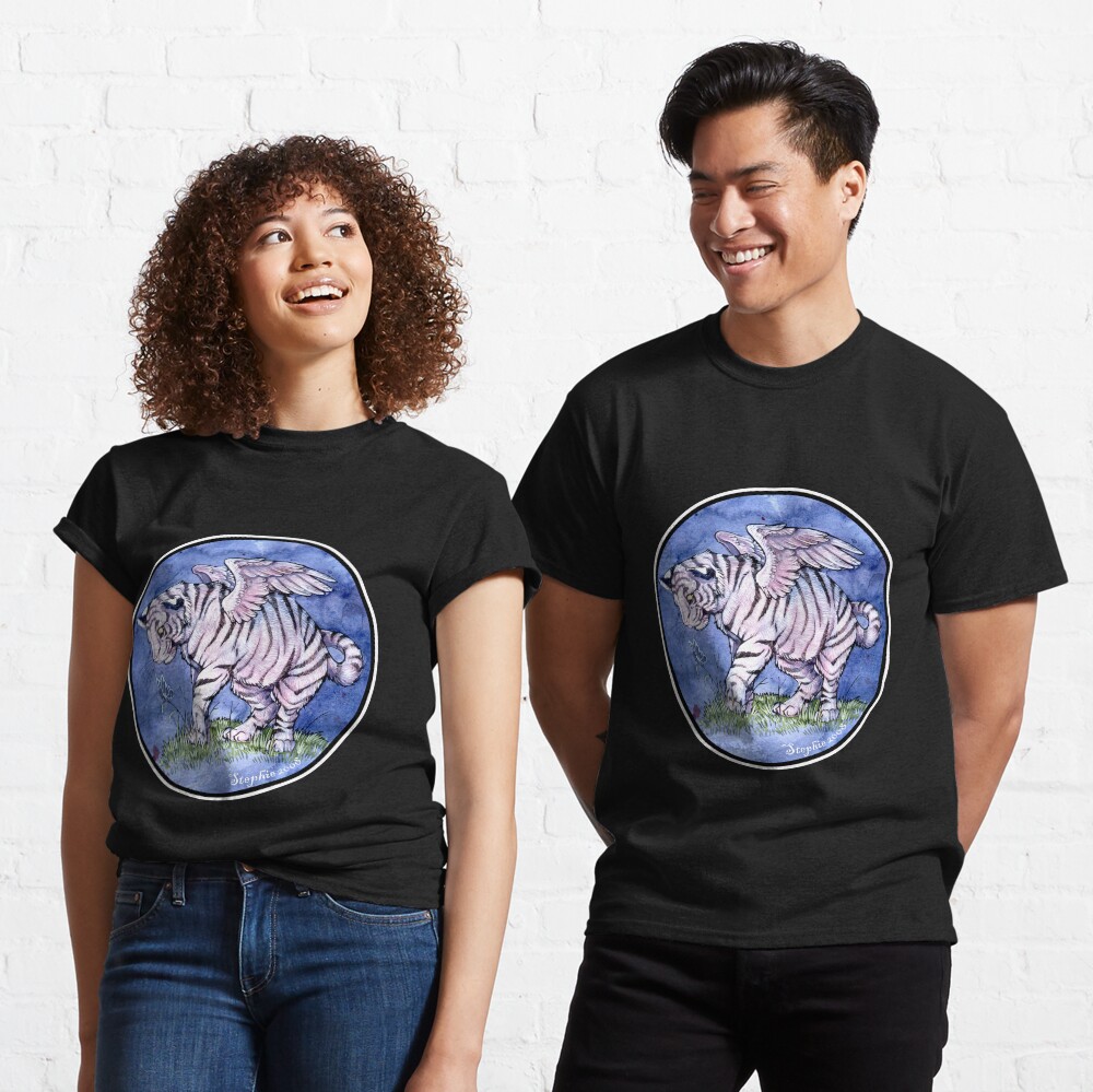 Winged Tiger Cub Shirt Classic T-Shirt
