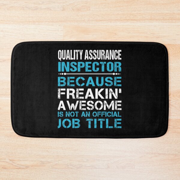 Item preview, Quality Assurance Inspector T Shirt - Freaking Awesome Job Gift Item Tee designed and sold by oetate4774.