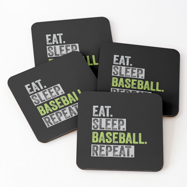 Item preview, Eat Sleep Baseball Repeat designed and sold by Eagle4414.