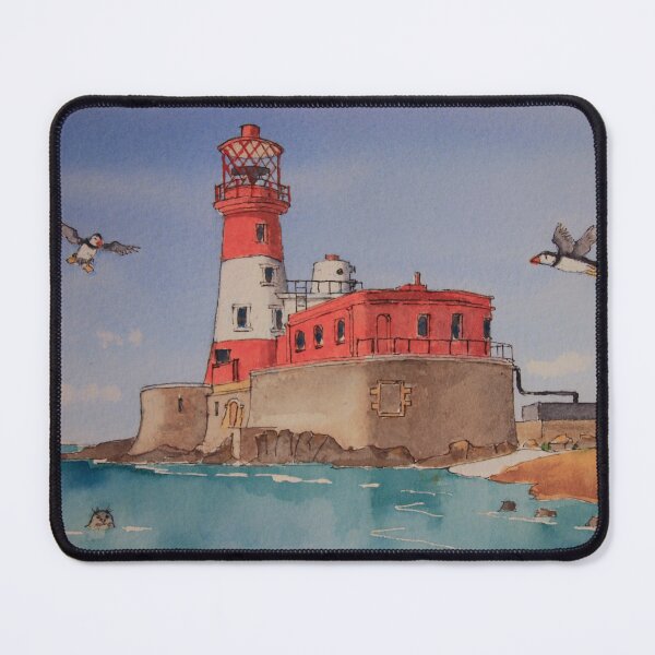 Artikelvorschau, Longstone Leuchtturm, Farne Islands. entworfen und verkauft von John Ray.