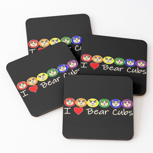 Item preview,  I Heart Bear Cubs designed and sold by LthrDaddyBear.