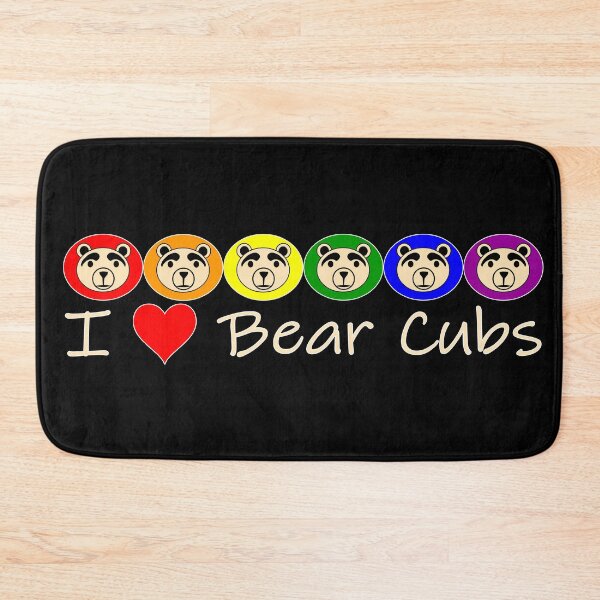 Item preview,  I Heart Bear Cubs designed and sold by LthrDaddyBear.