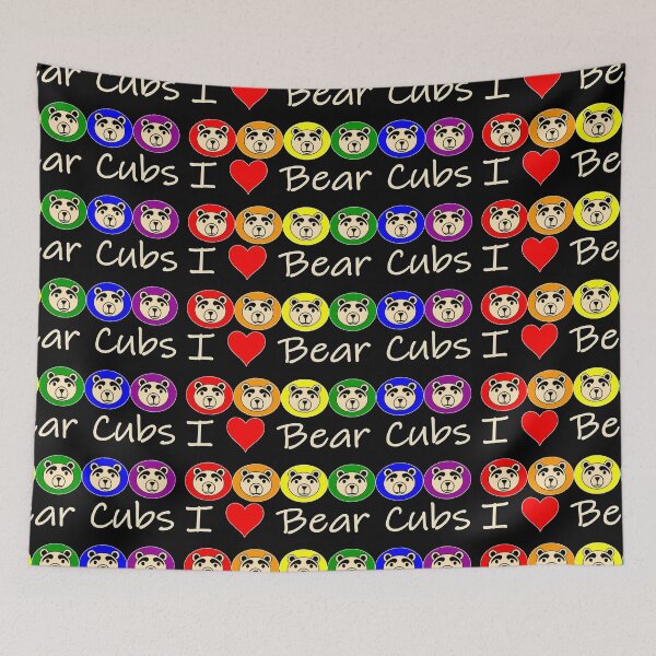 Item preview,  I Heart Bear Cubs designed and sold by LthrDaddyBear.