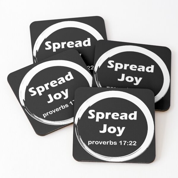 Item preview, Spread Joy Proverbs 17:22 Bible Verse Christian Happy Cheer T-Shirt  designed and sold by Uday24.