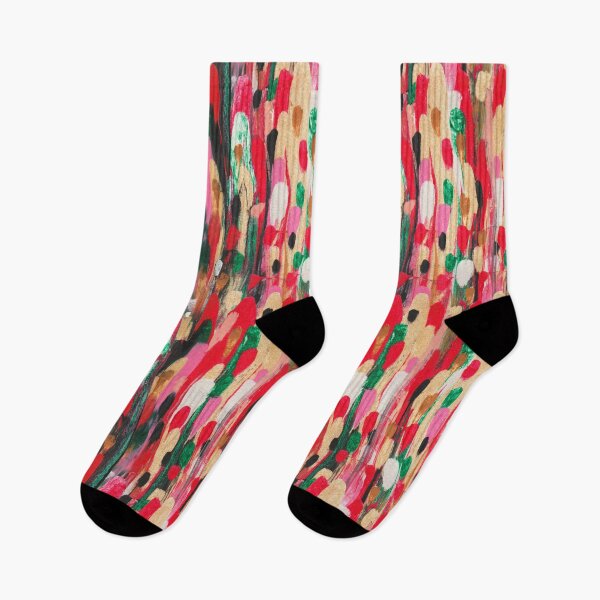 Item preview, Abstract dots art - red designed and sold by janeferwong.