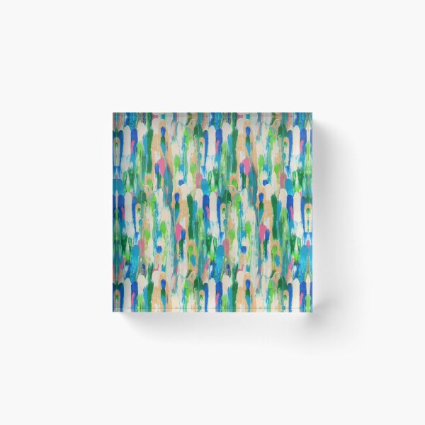 Item preview, Abstract dots art - green designed and sold by janeferwong.