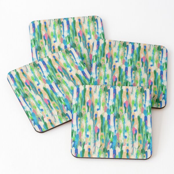 Item preview, Abstract dots art - green designed and sold by janeferwong.