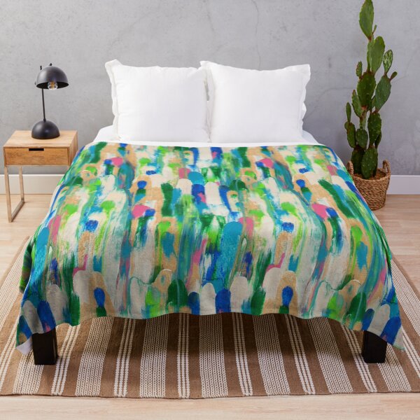 Item preview, Abstract dots art - green designed and sold by janeferwong.