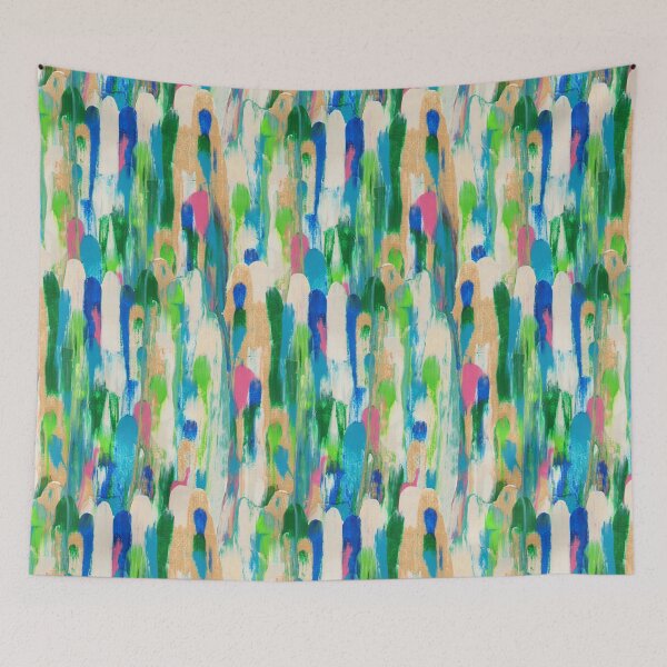 Item preview, Abstract dots art - green designed and sold by janeferwong.