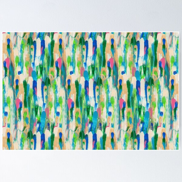Item preview, Abstract dots art - green designed and sold by janeferwong.
