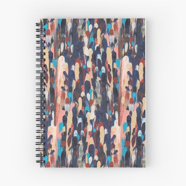 Item preview, abstract dots art - blue designed and sold by janeferwong.