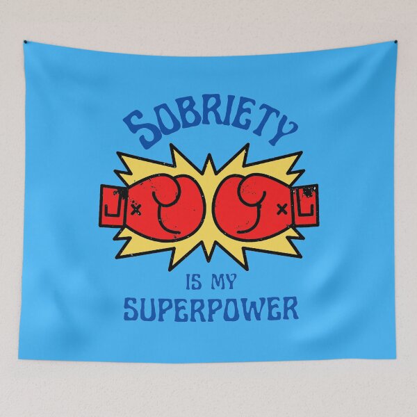 Item preview, Sobriety is my Superpower designed and sold by superbling.