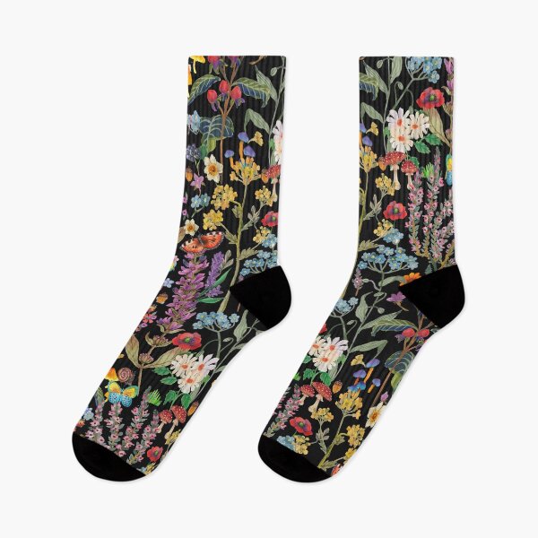Item preview, Watercolor wild flowers paradise designed and sold by janeferwong.