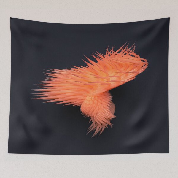 Item preview, Abstract wing in orange designed and sold by lathspell.