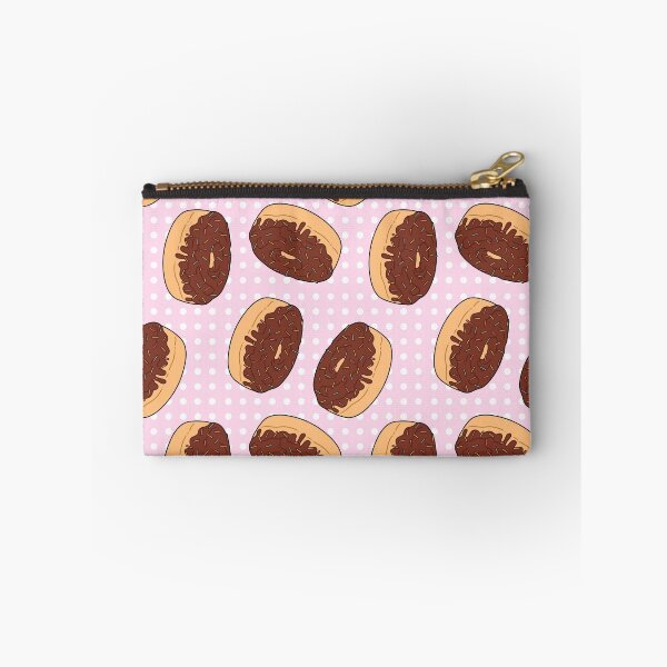 Item preview, Pink Chocolate Donut Pattern designed and sold by MadeByBeata.