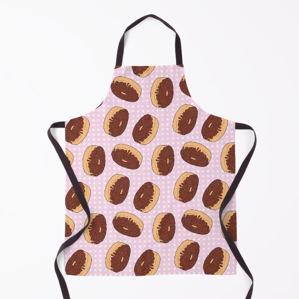 Item preview, Pink Chocolate Donut Pattern designed and sold by MadeByBeata.