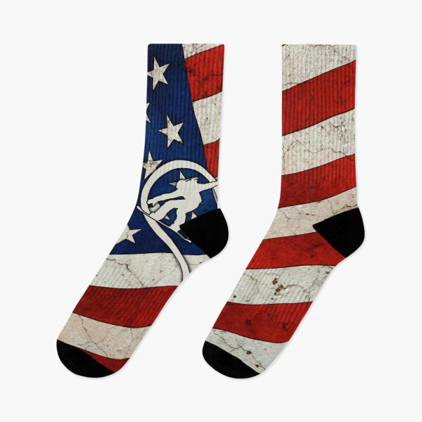 Item preview, Snowboarding Love Heart American Flag designed and sold by LittleShop79.