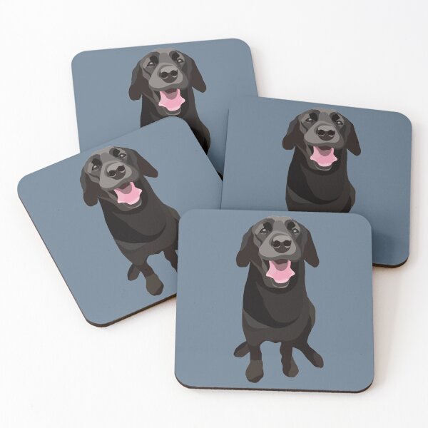 Item preview, Black Labrador Dog Portrait Digital Illustration designed and sold by sherylwylie.