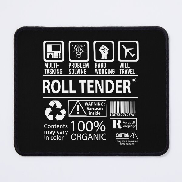 Item preview, Roll Tender T Shirt - MultiTasking Certified Job Gift Item Tee designed and sold by oslandefren.