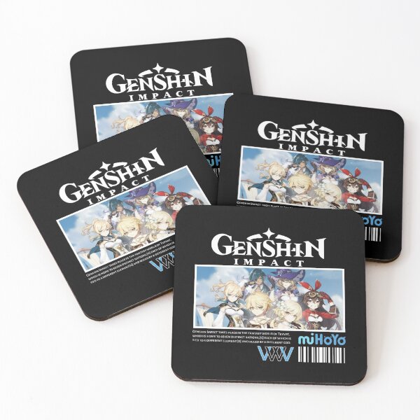 Artikelvorschau, Genshin Impact schlichtes Design von X-STORE entworfen und verkauft von X-Store.