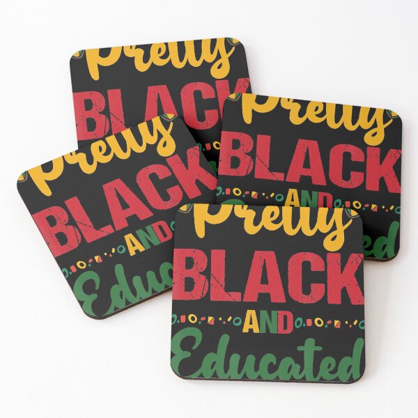 Item preview, Pretty Black and Educated Black History Month pride heritage designed and sold by SethFrancis37.