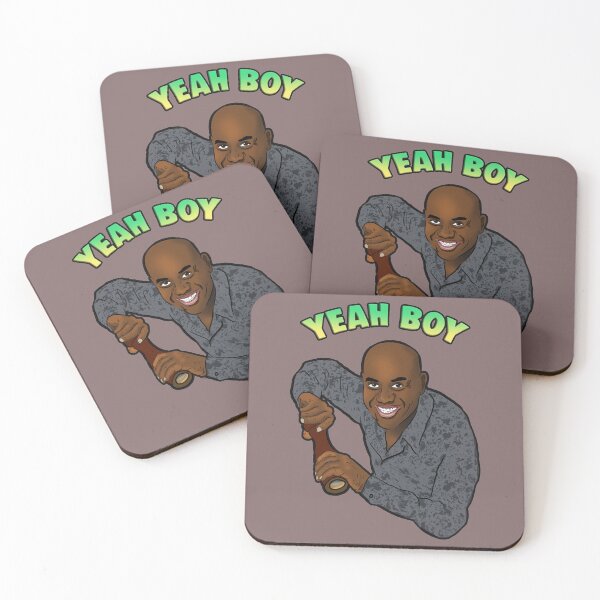 Item preview, Yeah Boy Spicy Ainsley Harriott Meme   designed and sold by BanterKingx.