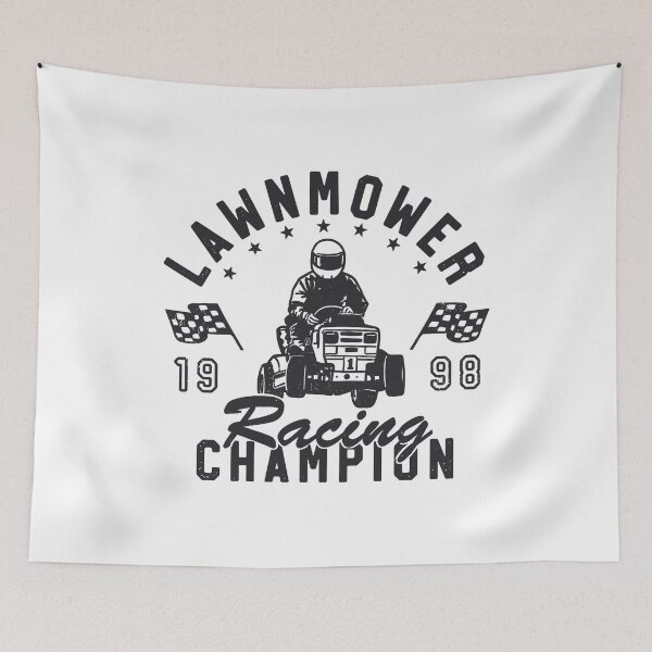 Item preview, Lawnmower Racing Champion  designed and sold by Terrified369.