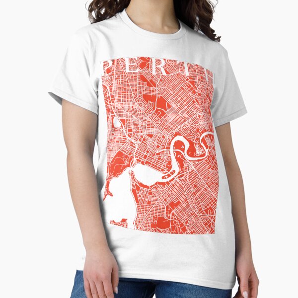 Item preview, Perth (Red) designed and sold by CartoCreative.