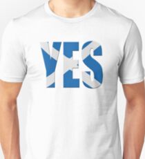 Scottish flag yes Slim Fit T-Shirt
