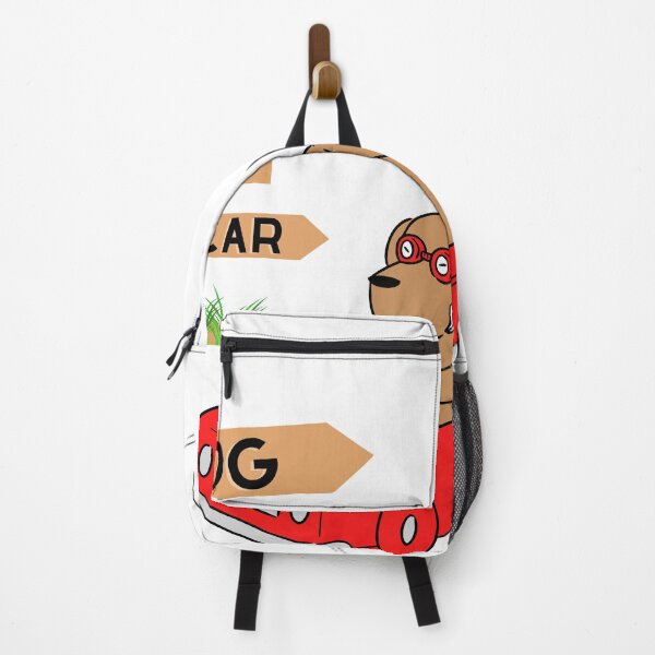 Item preview, dog driving a car designed and sold by Champignon-Logo.