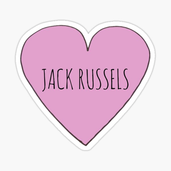 Jack Russel Love Sticker