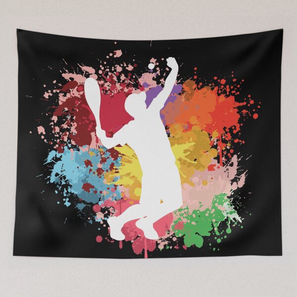Item preview, Tennis Colorful TennisArt designed and sold by LittleShop79.