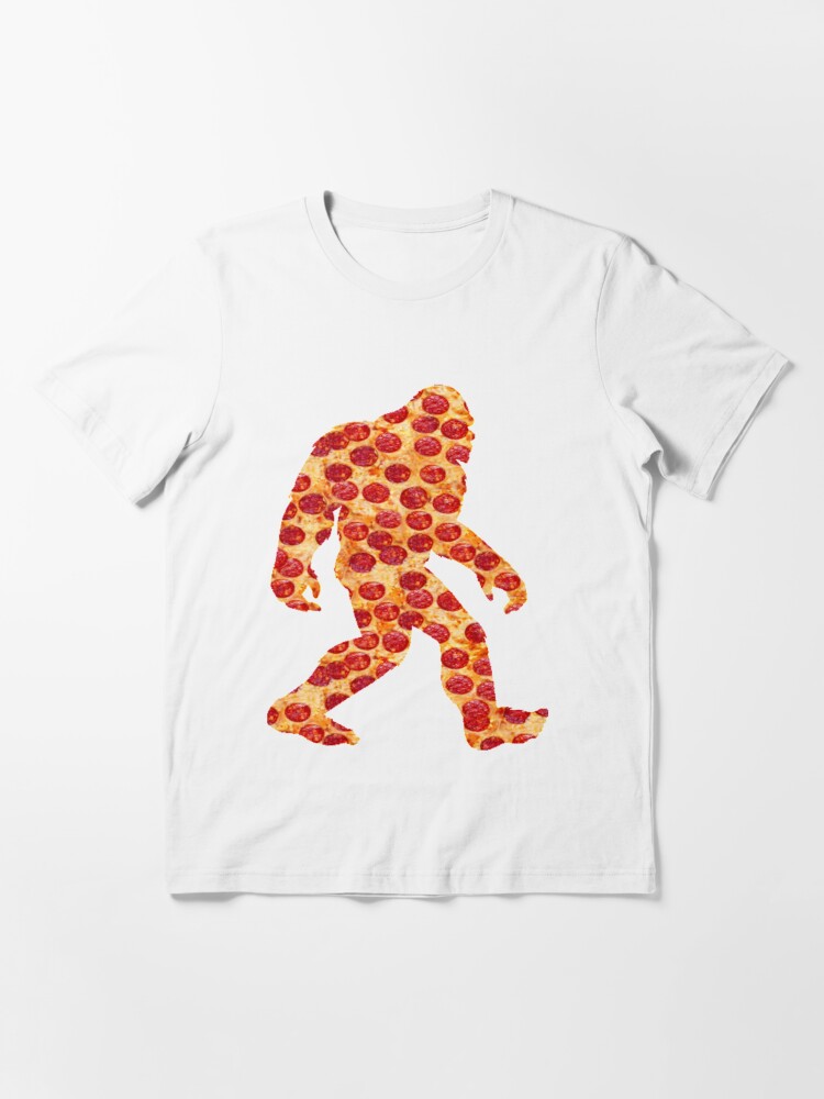 Bigfoot Pizza Essential T-Shirt for Sale by Staple Tapeworms