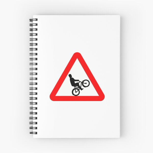 Item preview, Caution wheeling danger bike designed and sold by artirio.