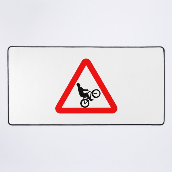 Item preview, Caution wheeling danger bike designed and sold by artirio.