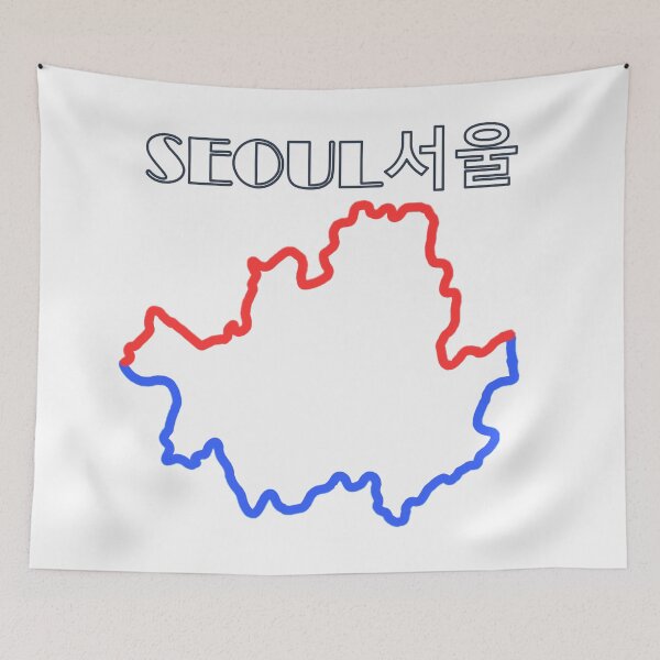 Item preview, SEOUL 서울 - shape of Korea designed and sold by 90MOODS.