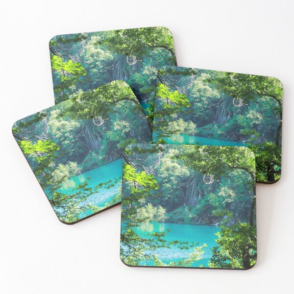 Item preview, Plitvice Lakes National Park designed and sold by JennysPrints.