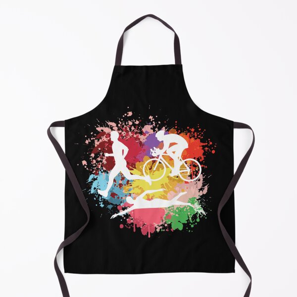 Item preview, Triathlon Colorful Watercolor Art designed and sold by LittleShop79.