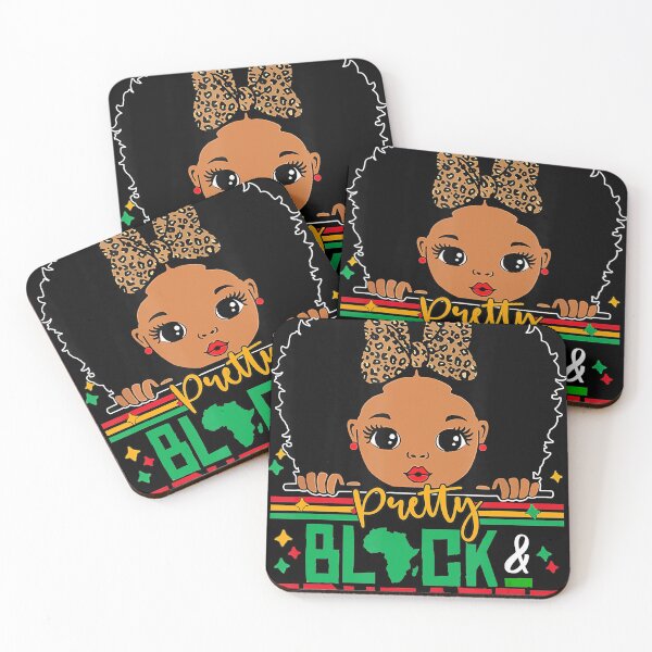 Item preview, Pretty Black and Educated Kid Melanin Black Girl Pride Month designed and sold by SethFrancis37.