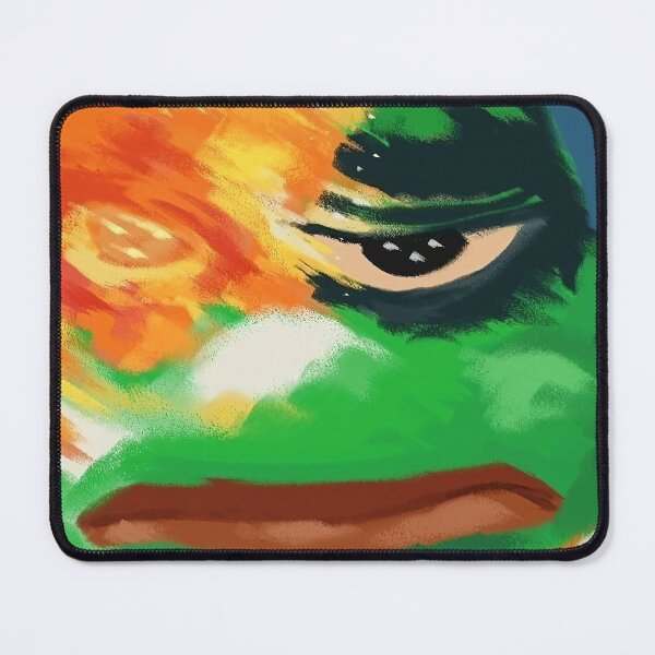 Item preview, Sad PEPE the frog Portrait designed and sold by VinBasis.