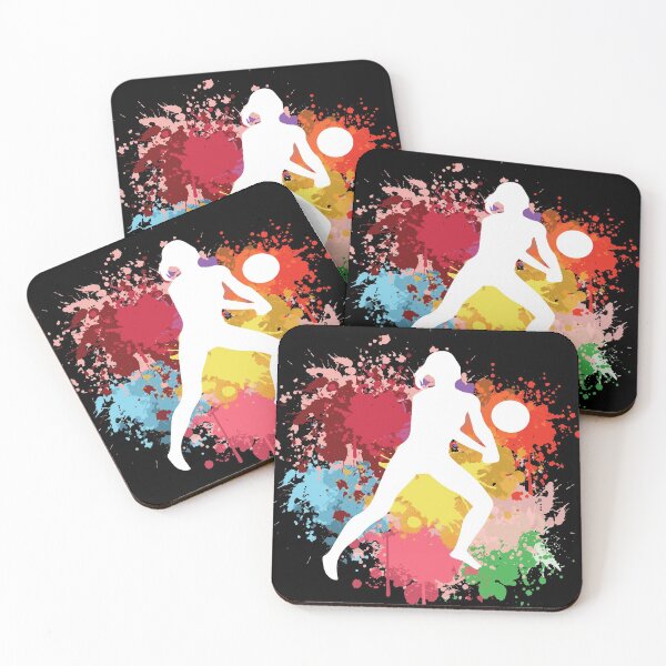 Item preview, Volleyball Colorful Watercolor Art designed and sold by LittleShop79.