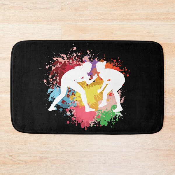 Aperçu de l'œuvre Art aquarelle coloré de lutte créée et vendue par LittleShop79.