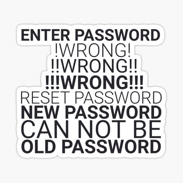 Item preview, "Password Change | Cybersecurity" designed and sold by MPS-Designs.