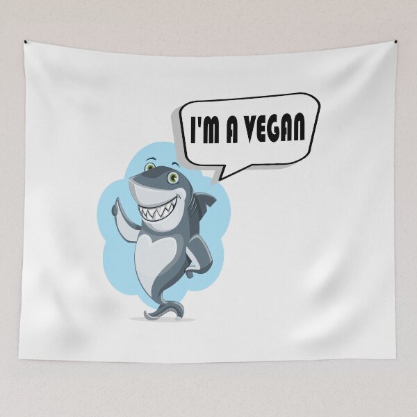 Item preview, IM A VEGAN designed and sold by DomGDesign.