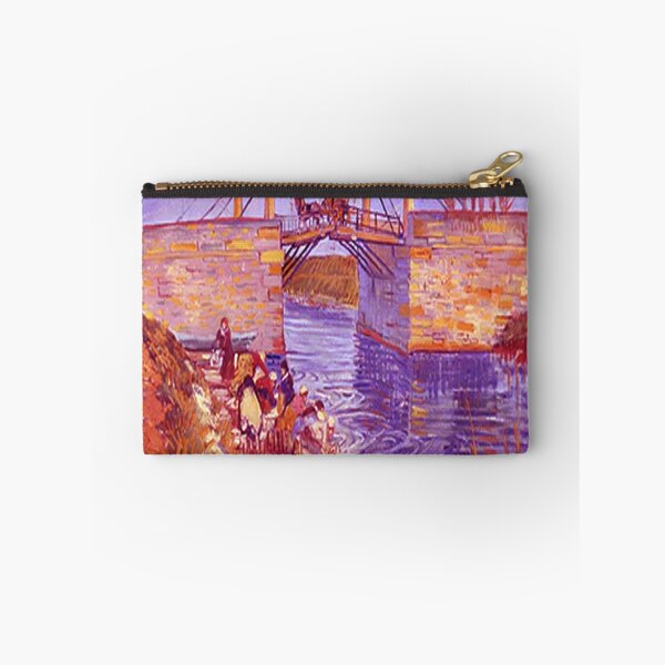 Item preview, vincent van gogh nature art, river bridge, river designed and sold by Buddhajit Roy.