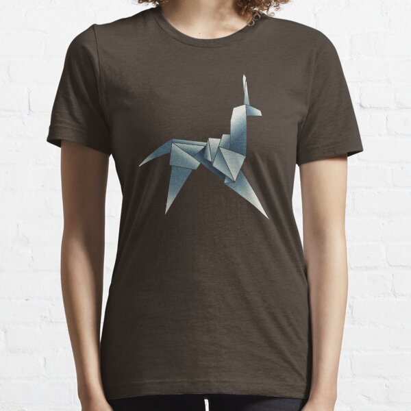 Origami licorne T-shirt essentiel