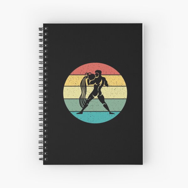 Artikel-Vorschau von Aquarius Zodiac Sign Retro Vintage, designt und verkauft von Salvadax.